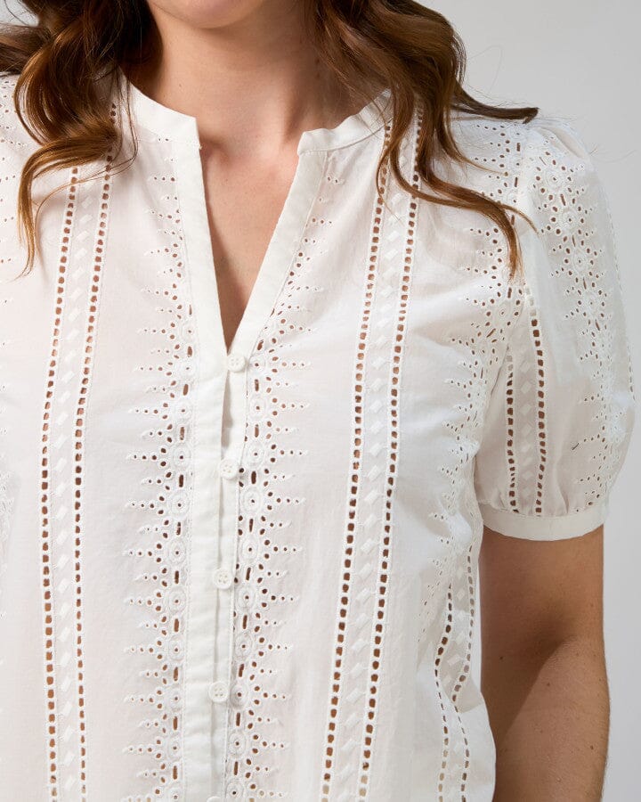 Maddie Blouse White