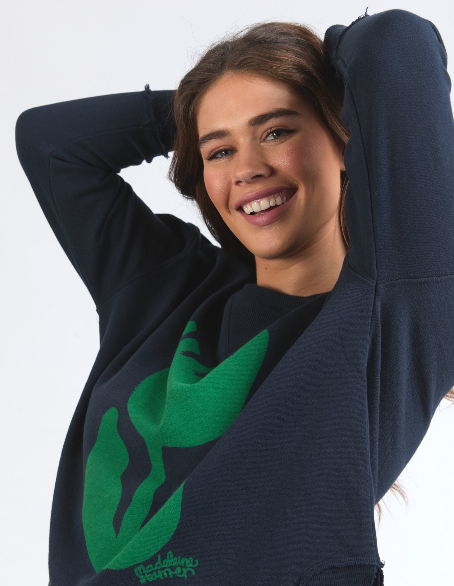 Madeleine Stamer Crew Navy