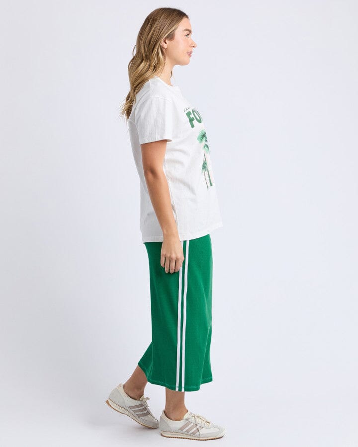 Malibu Tee Vintage White