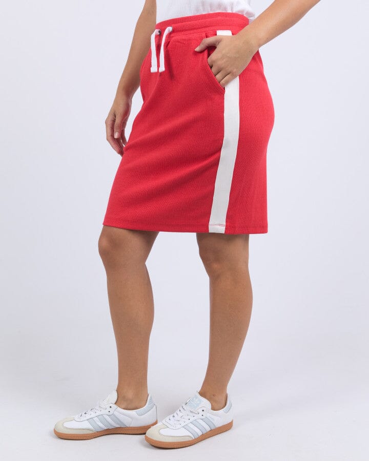 Market Skirt Red