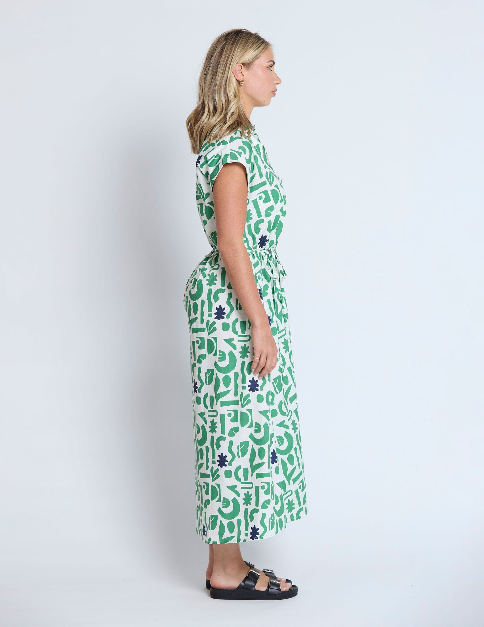 Marly Dress Spring Green