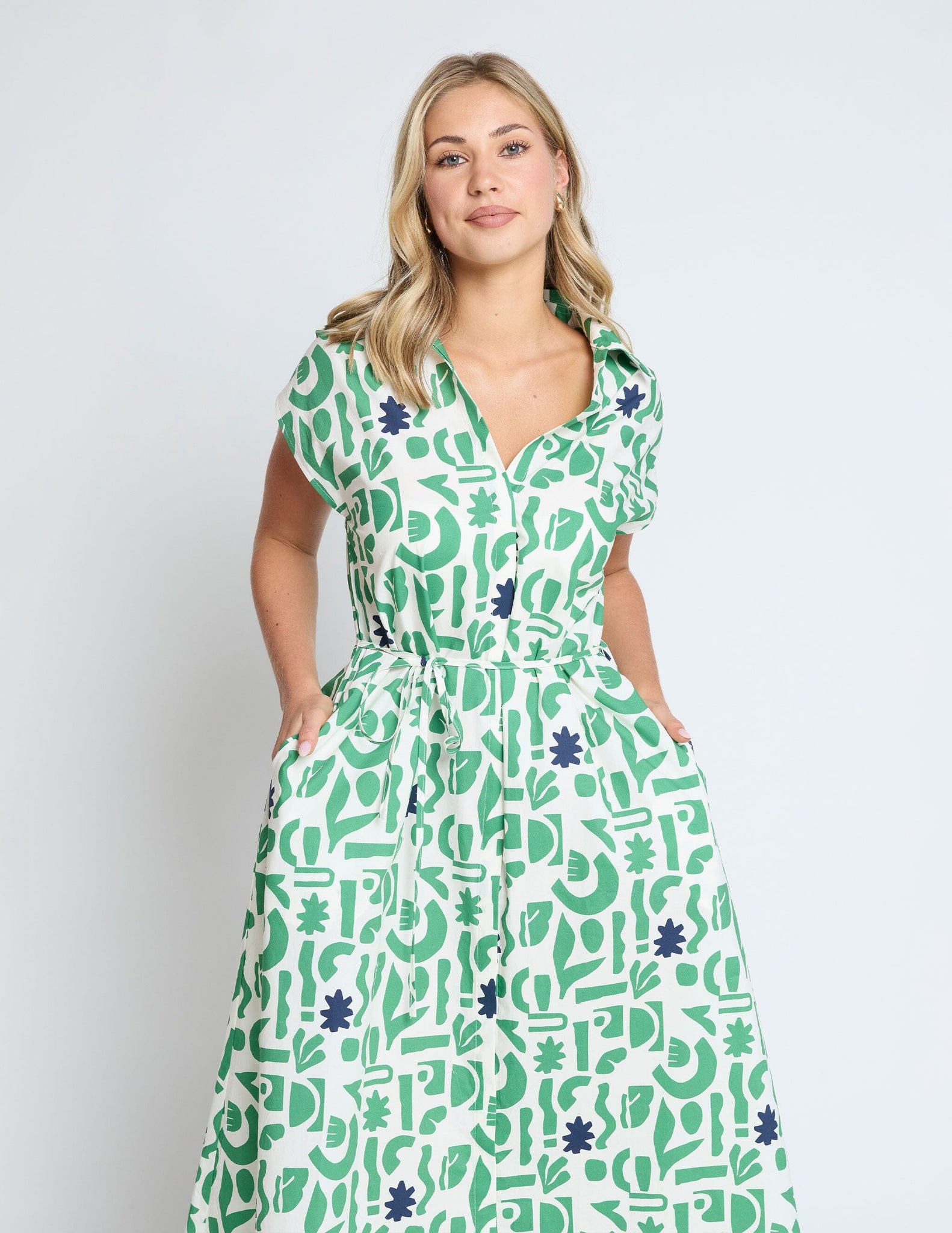 Marly Dress Spring Green