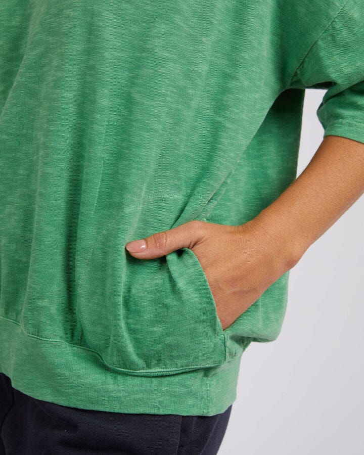 Mazie Vee Neck Gumdrop Green