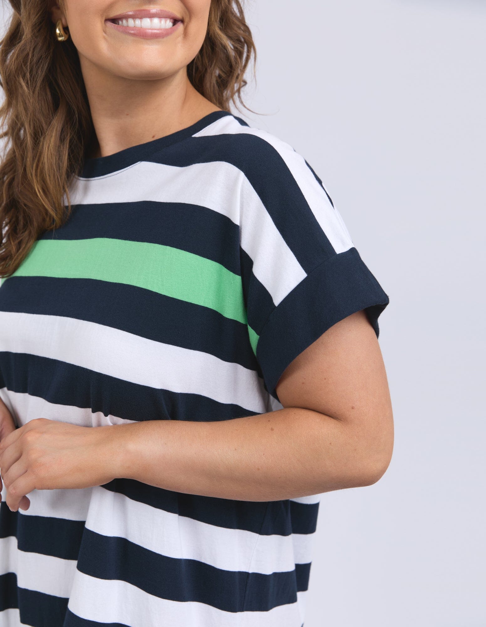 Mckinley Dress Navy/White Stripe