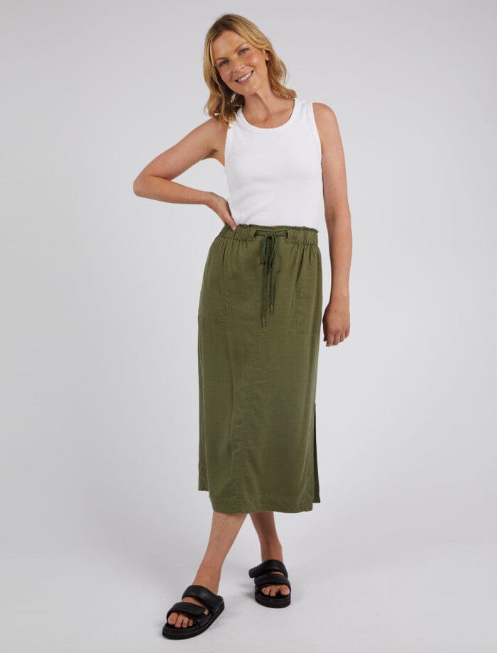 MILA UTILITY SKIRT CLOVER