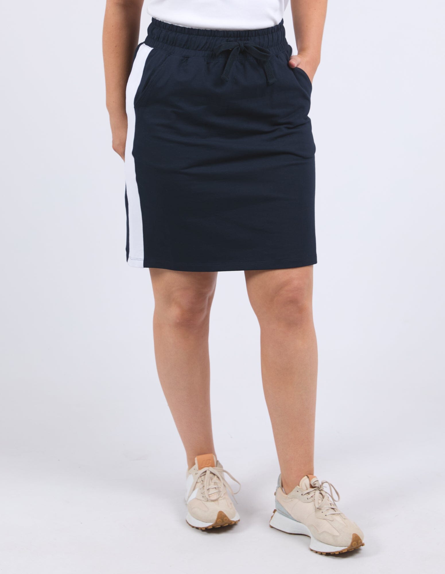 Nico Fleece Skirt Dark Sapphire