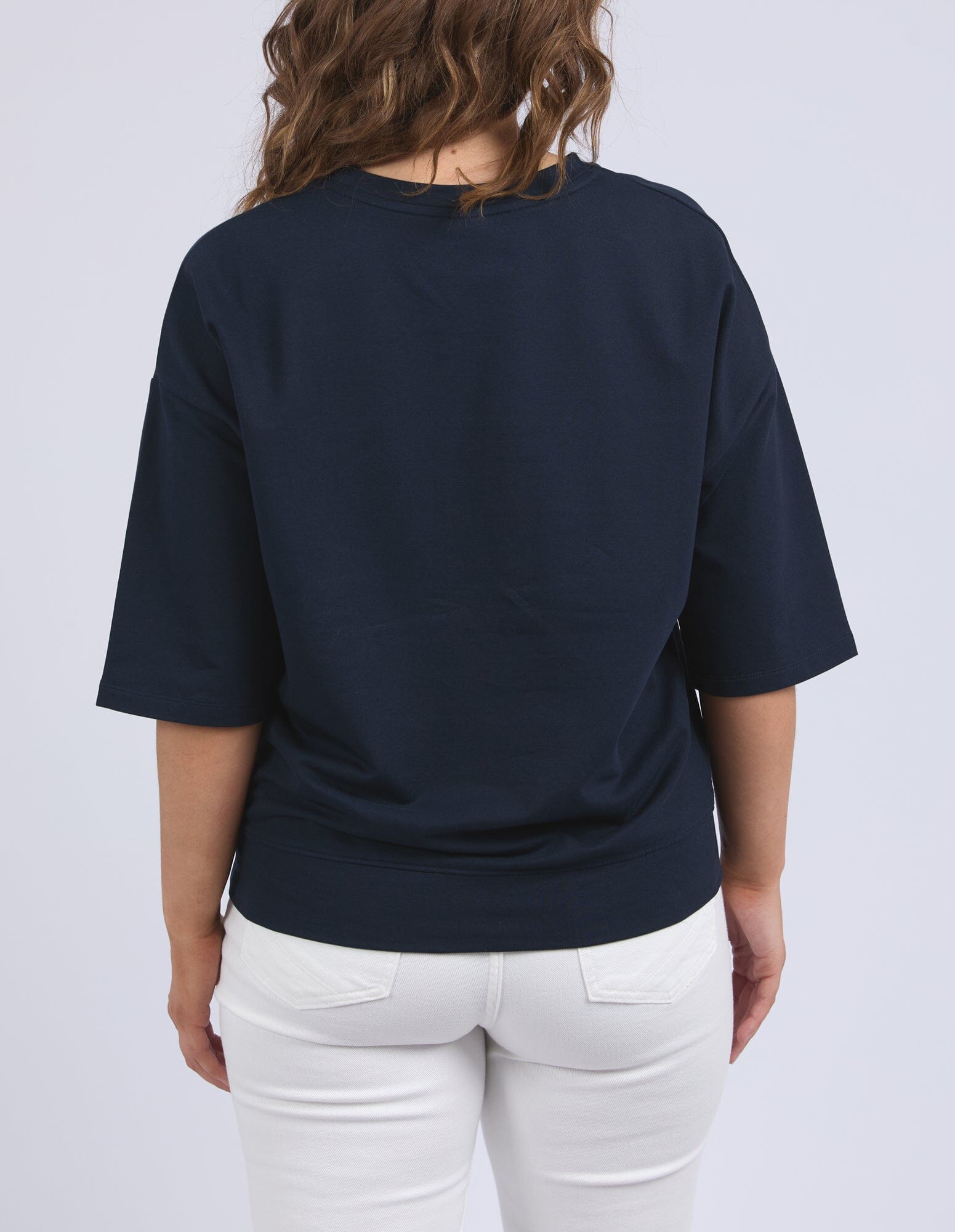 Nico Sweat Navy With White Panels