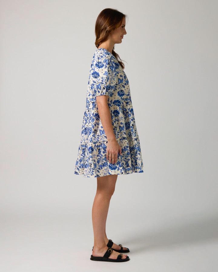 Olive Dress Grecian Paisley