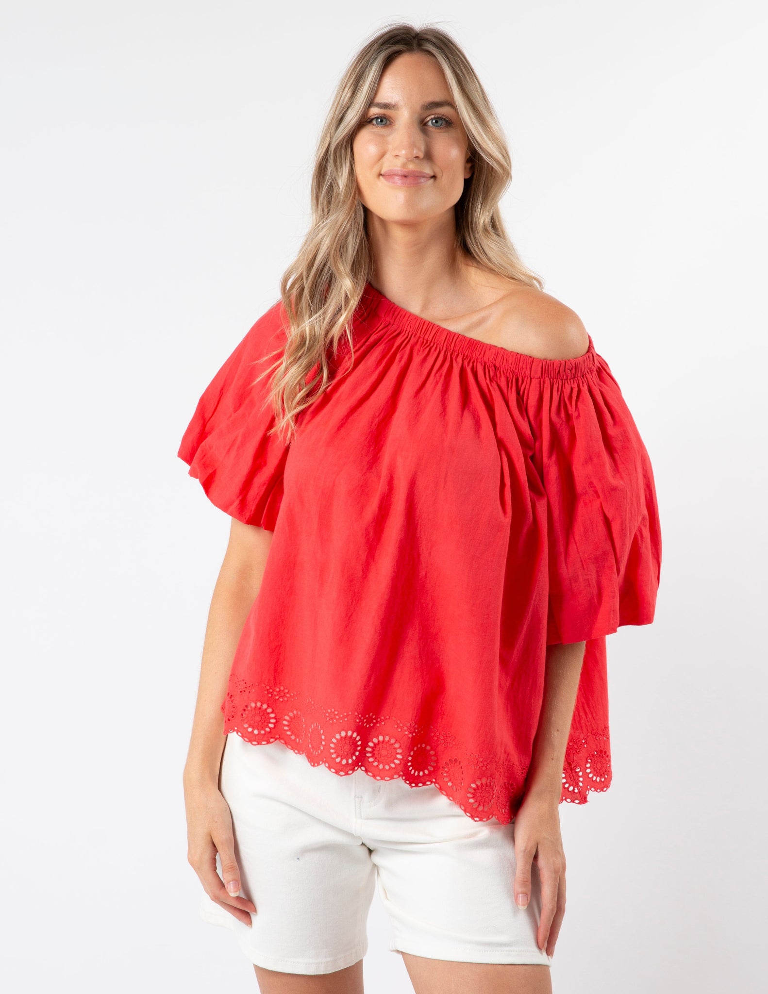 PAROS BLOUSE RED