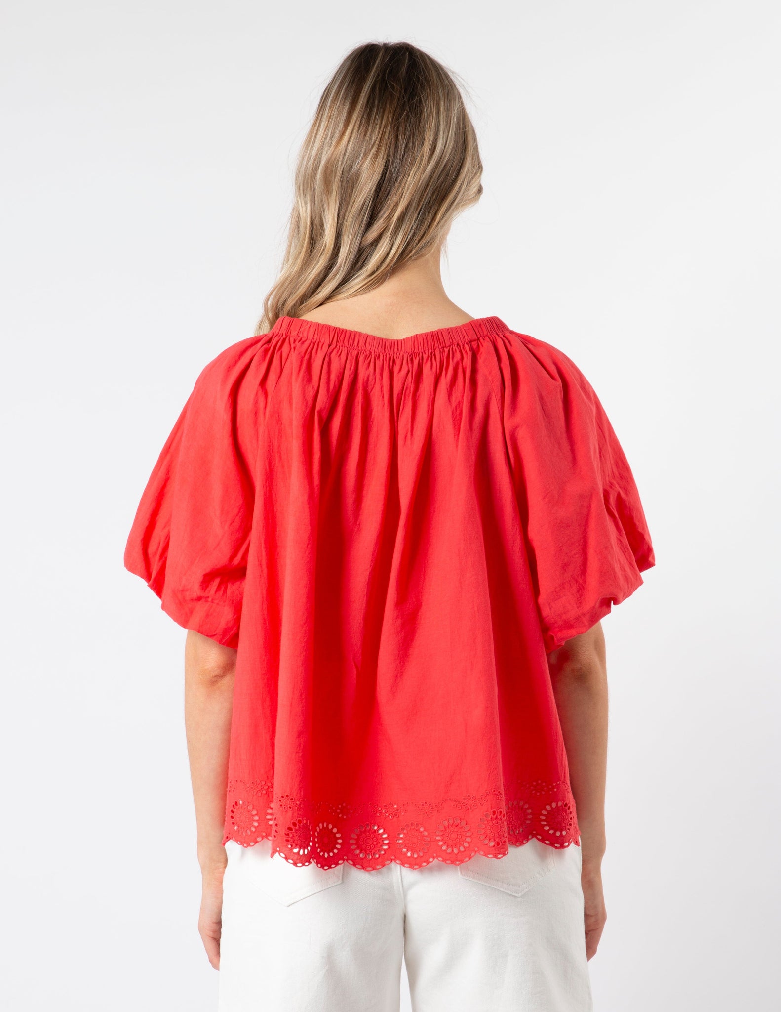 PAROS BLOUSE RED