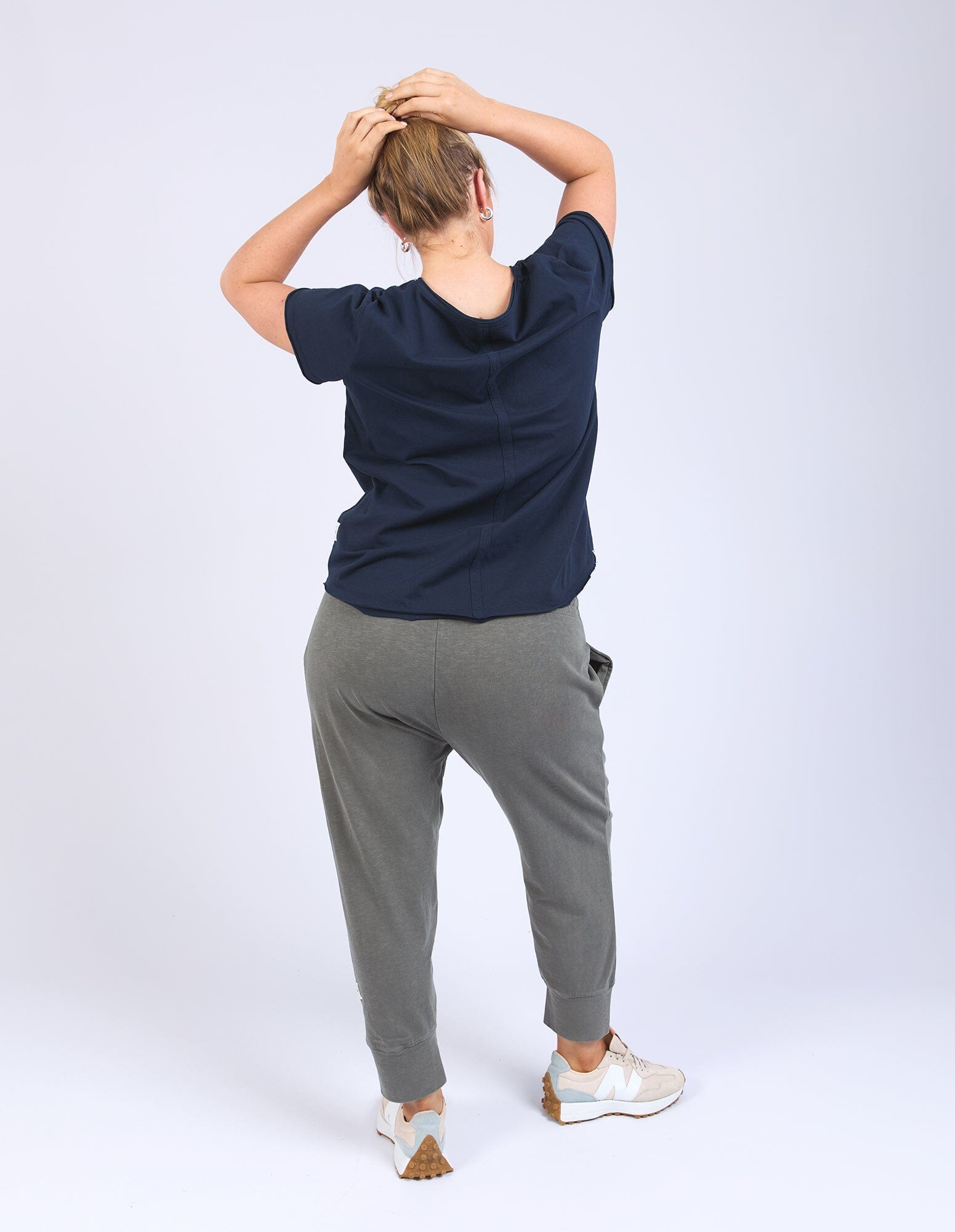 Pima Vee Tee  Navy