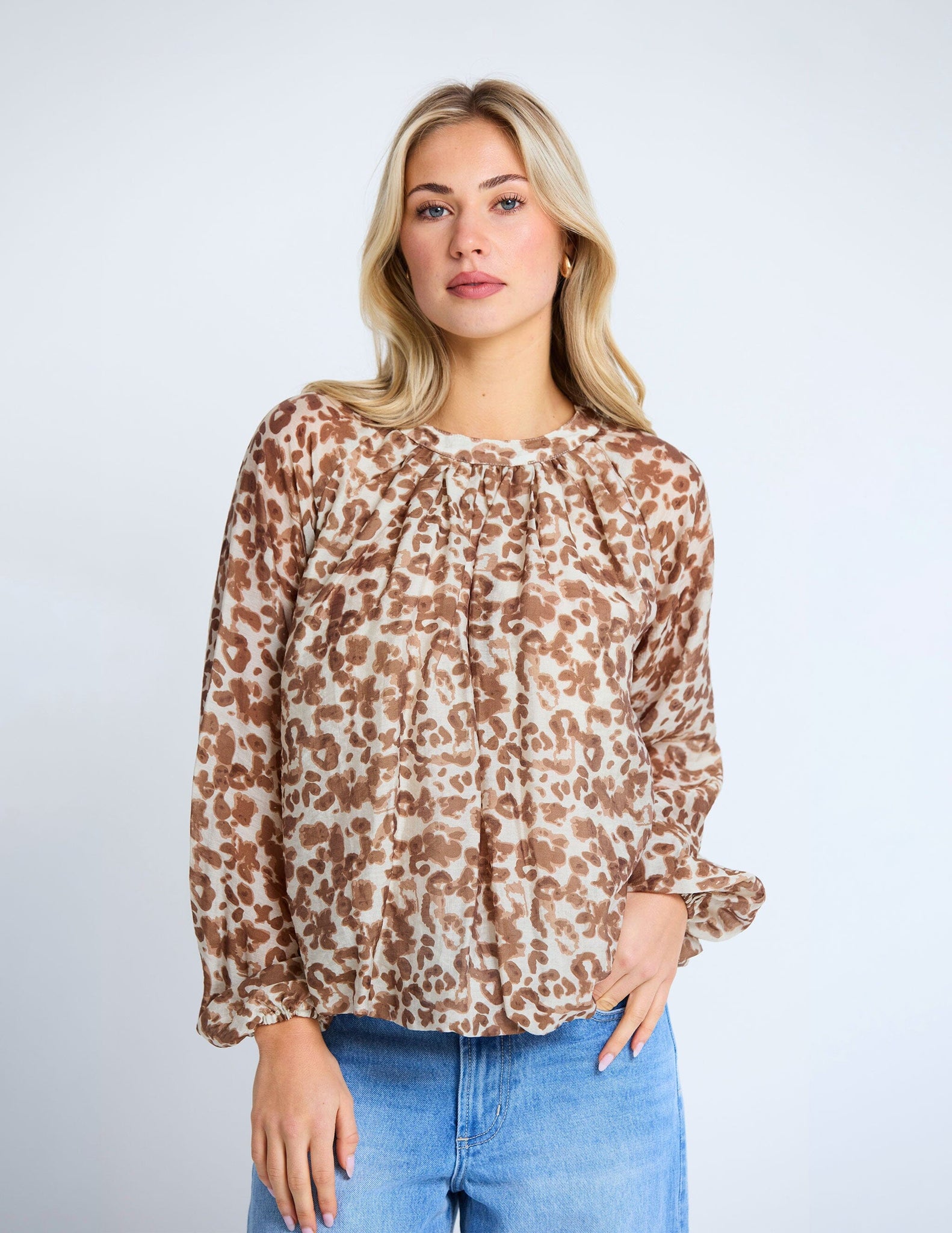 Pippa Blouse Classic Cat