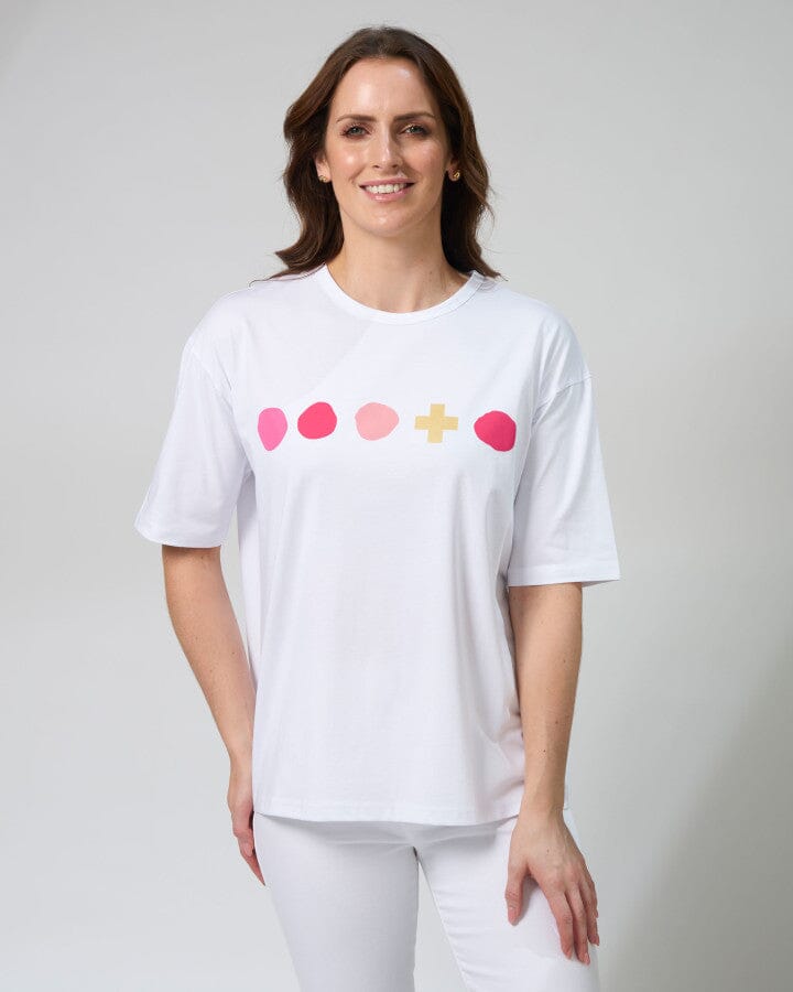 Porter Tee Isola Bella White