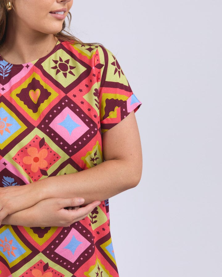 Rhode Dress Geo Print