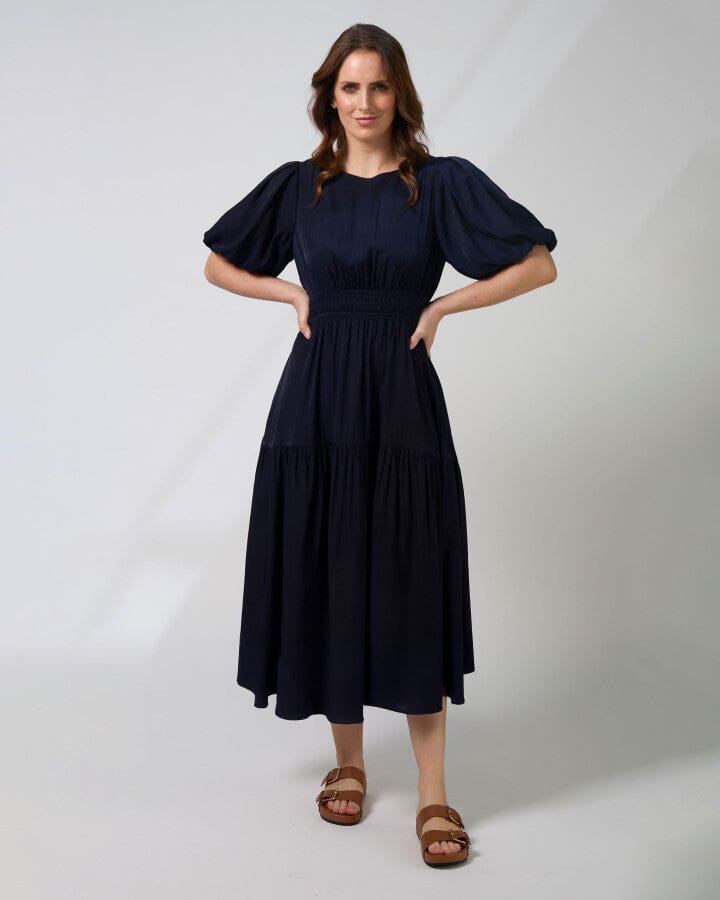 Sabrina Dress Navy