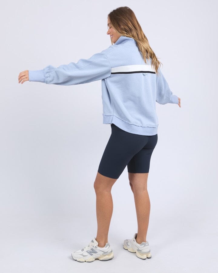Sails Zip Crew Light Blue