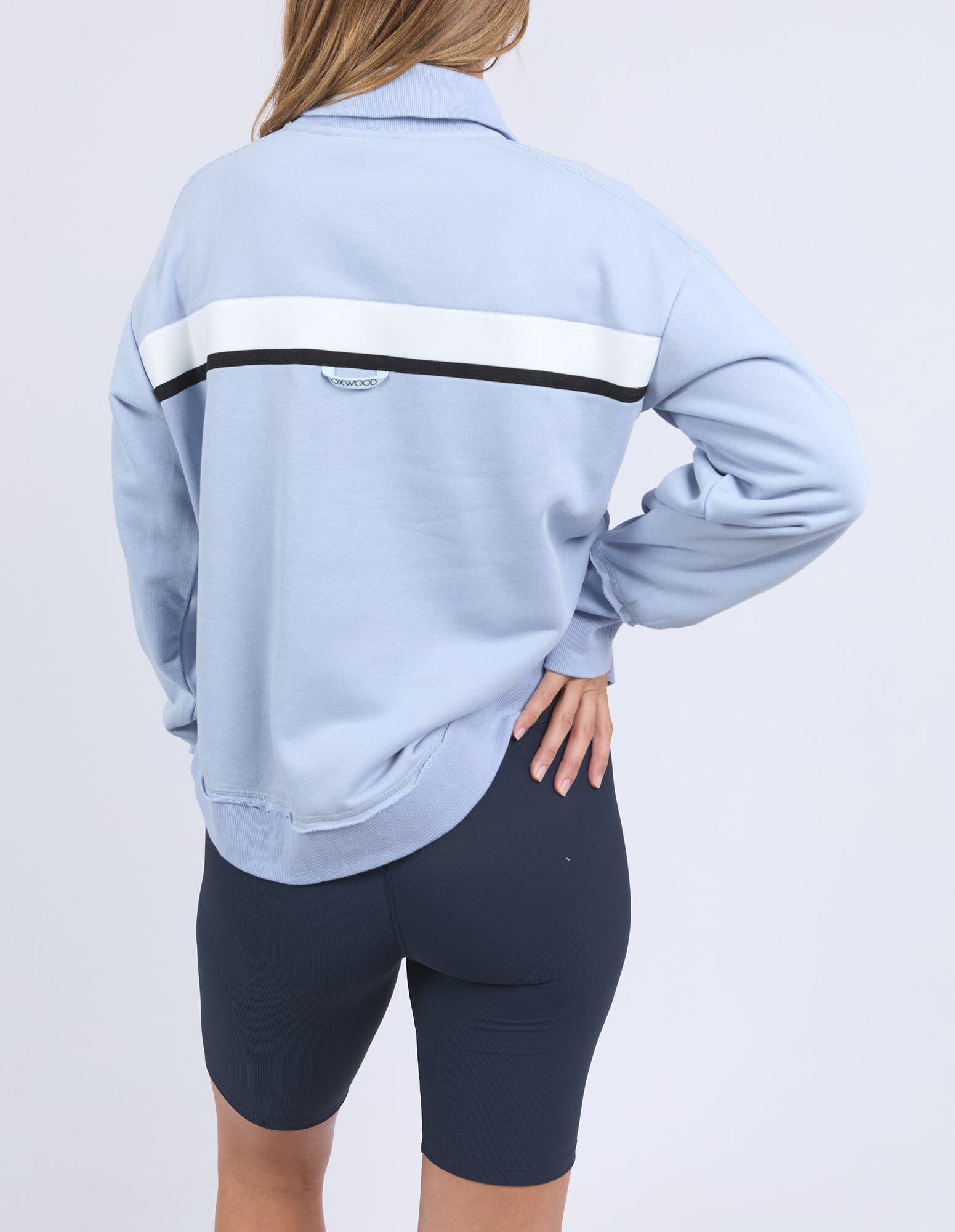 Sails Zip Crew Light Blue