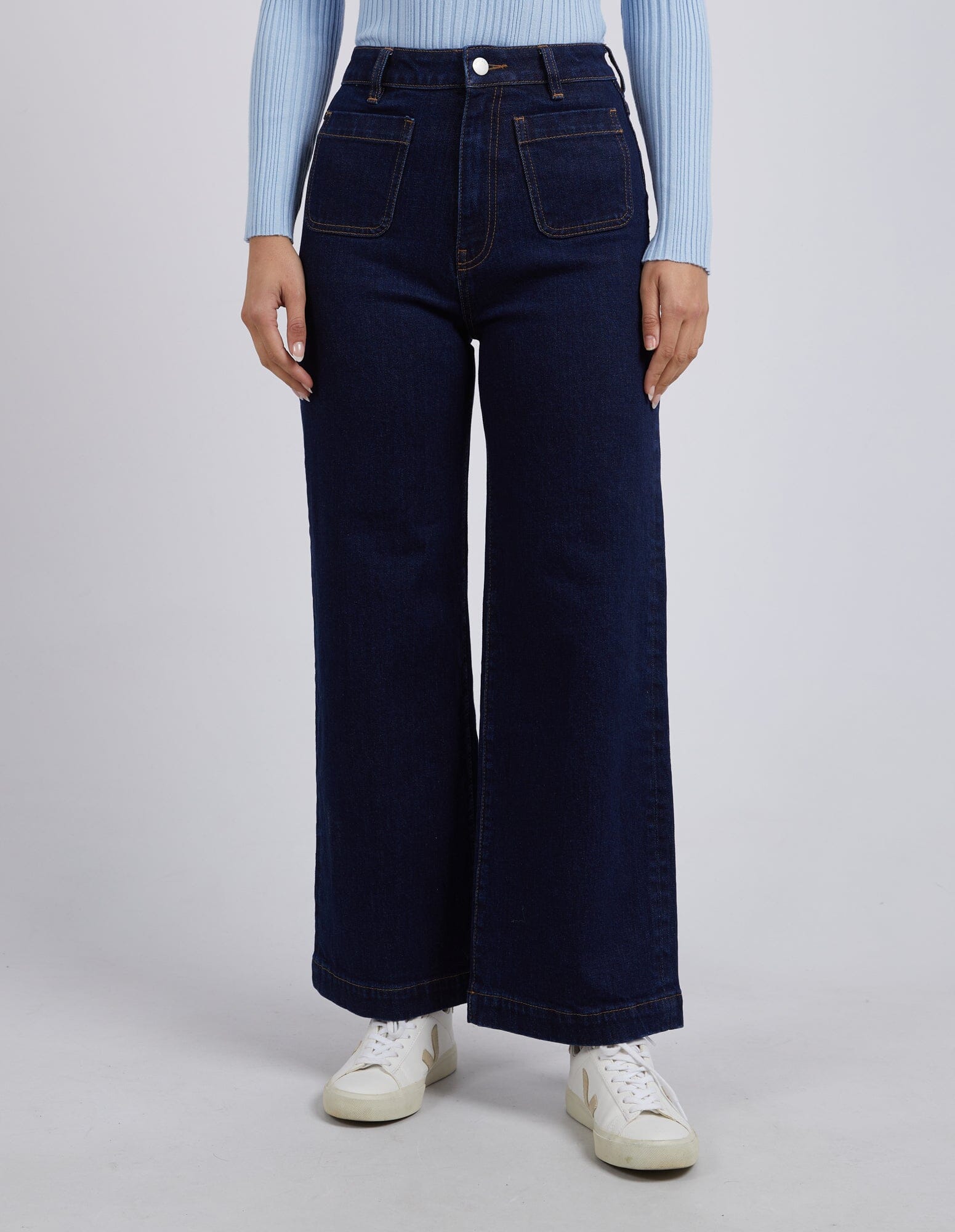 SARAH WIDE LEG JEAN INDIGO DENIM