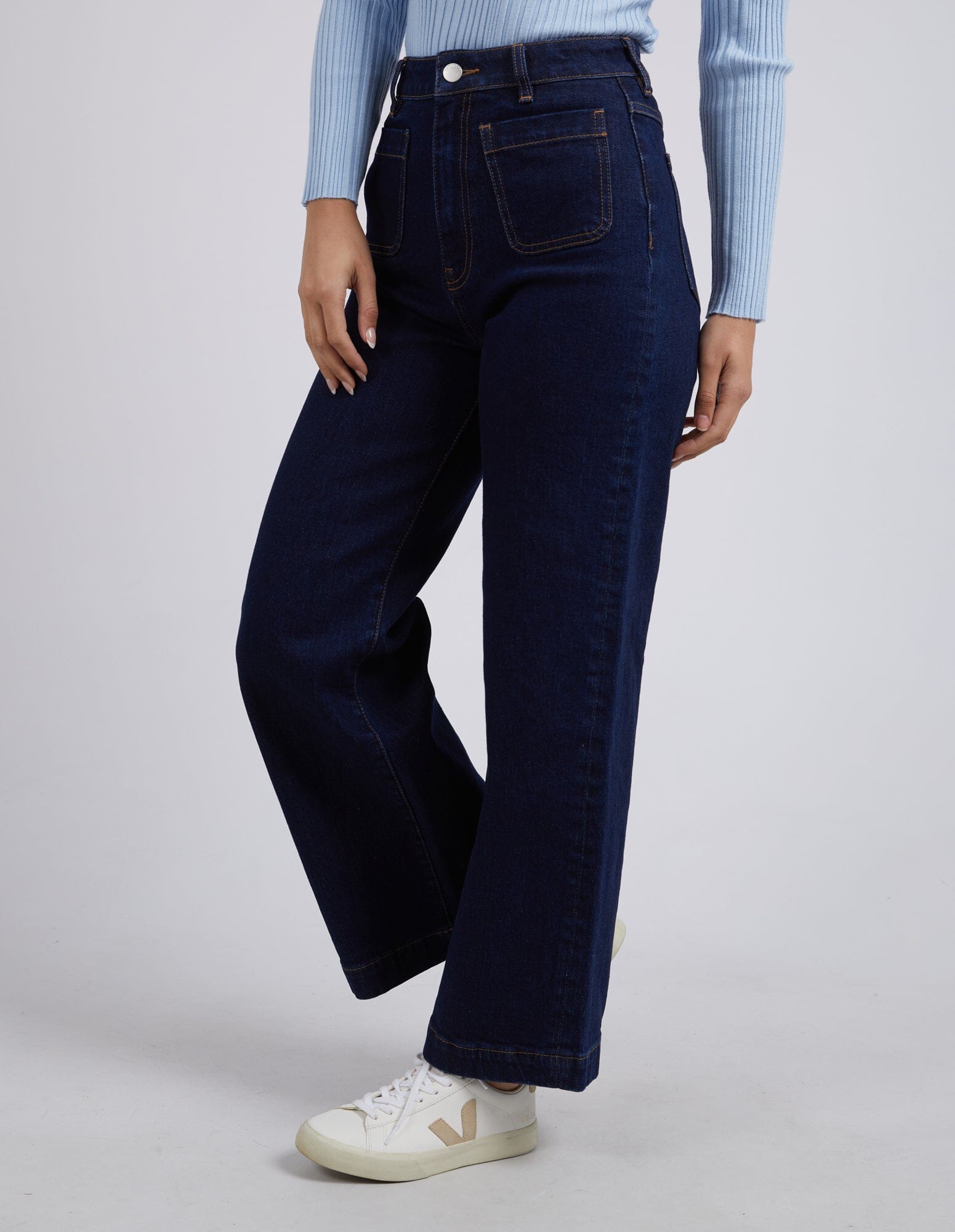 SARAH WIDE LEG JEAN INDIGO DENIM