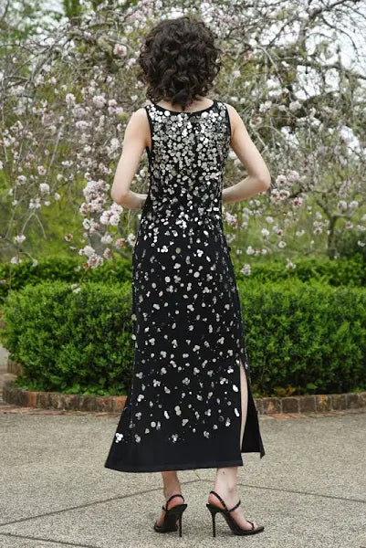 Sparkling Darling Dress Black/Silver
