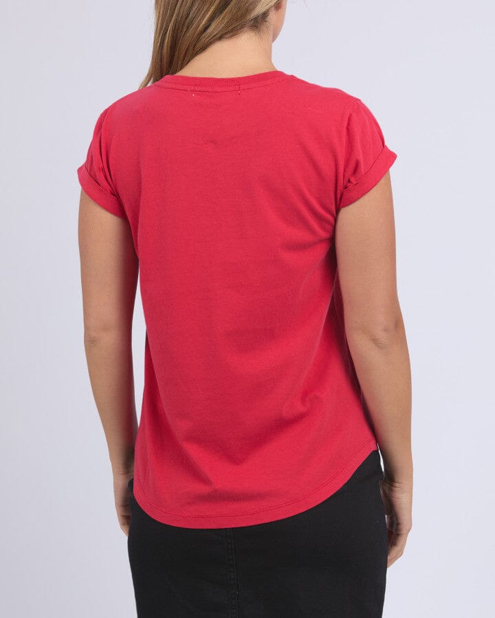 Signature Tee Crimson