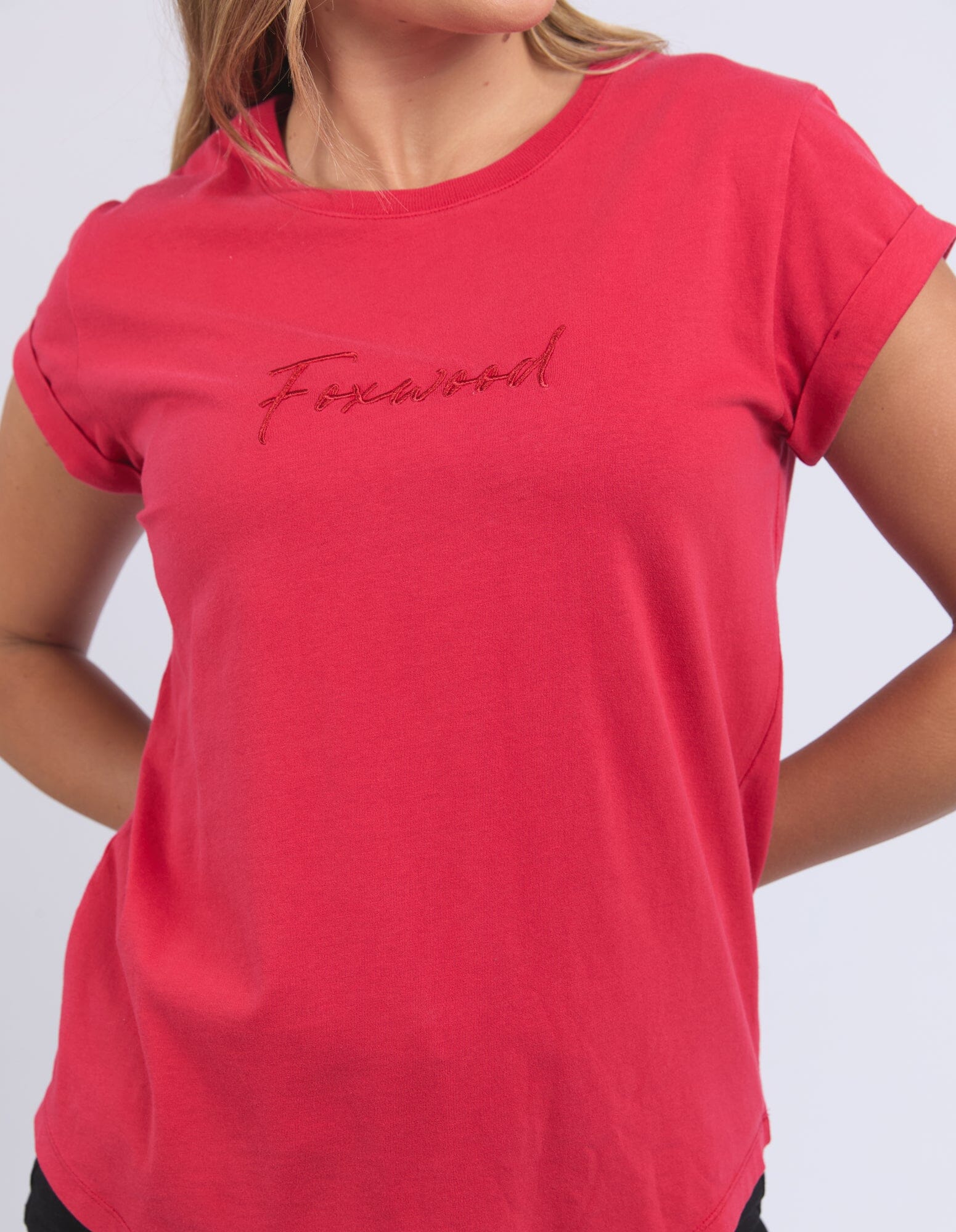 Signature Tee Crimson