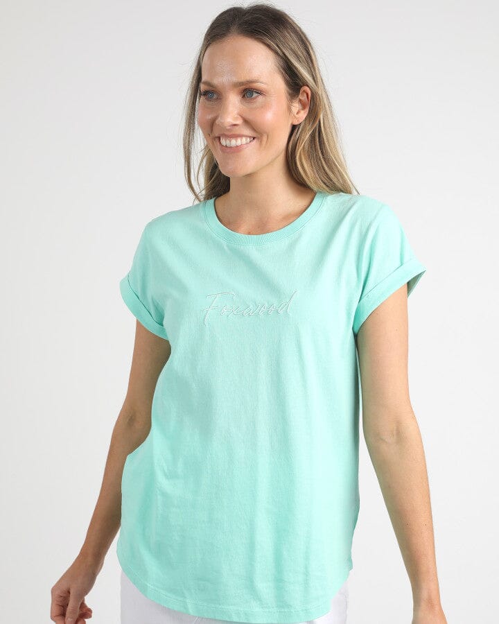 SIGNATURE TEE  NEON MINT