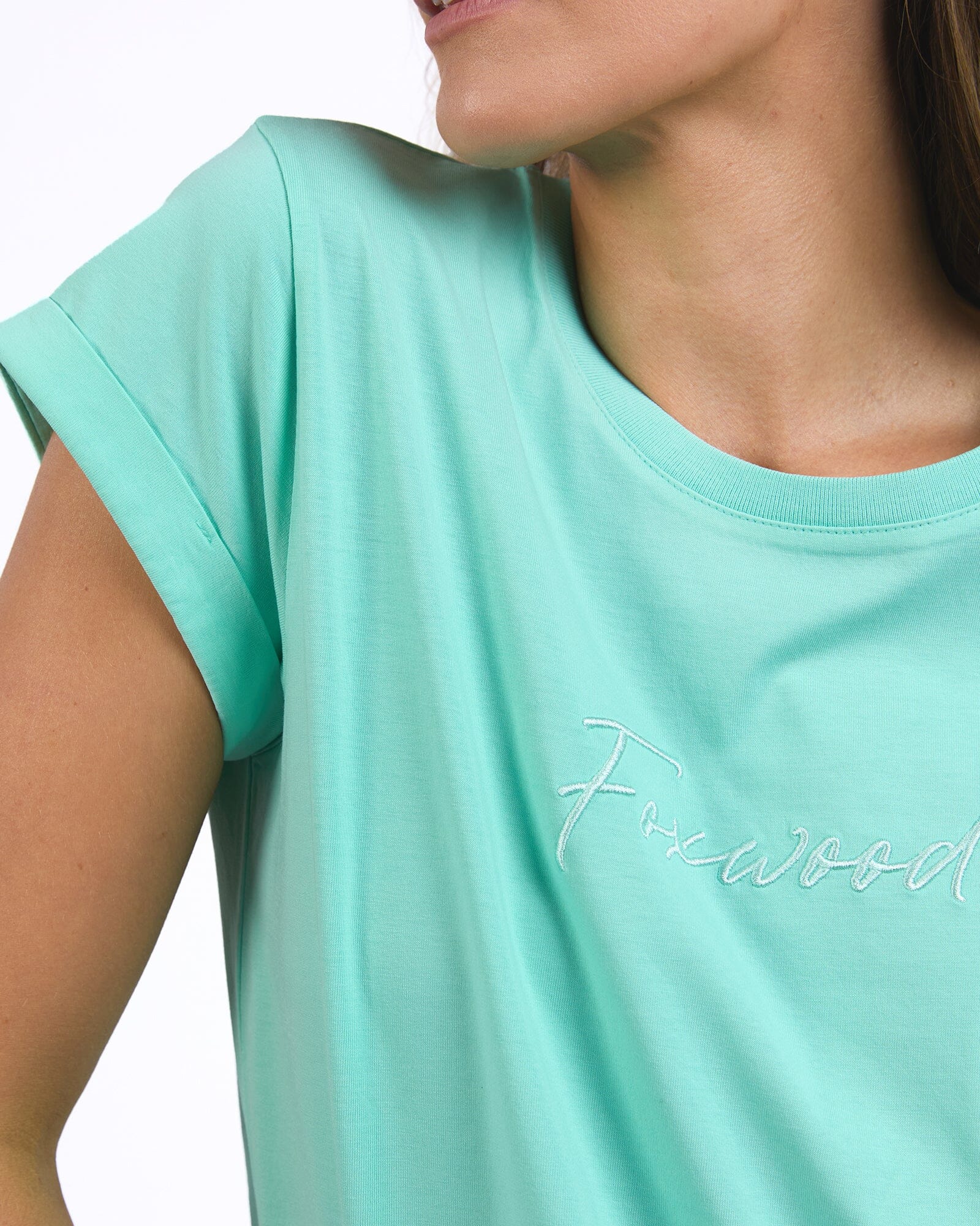 SIGNATURE TEE  NEON MINT