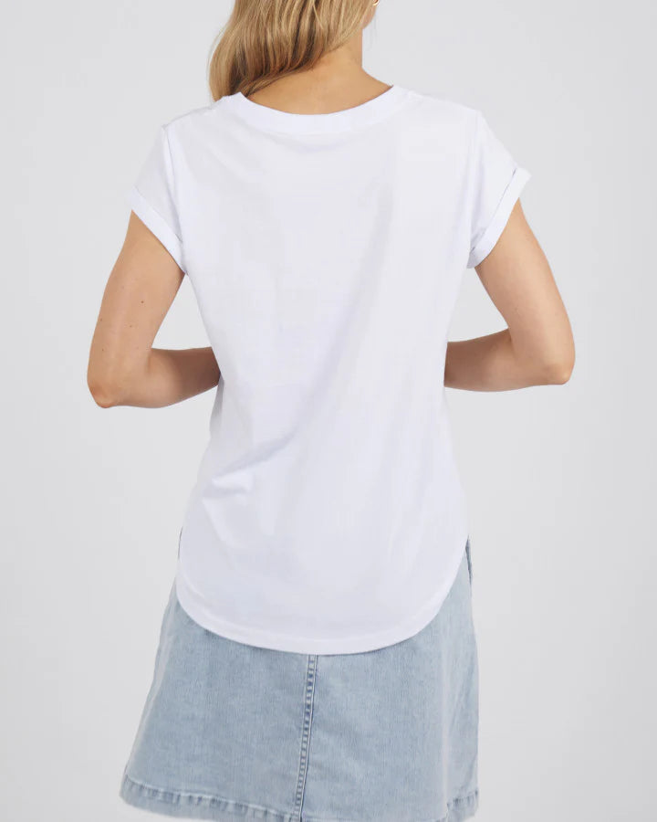 SIGNATURE TEE - WHITE