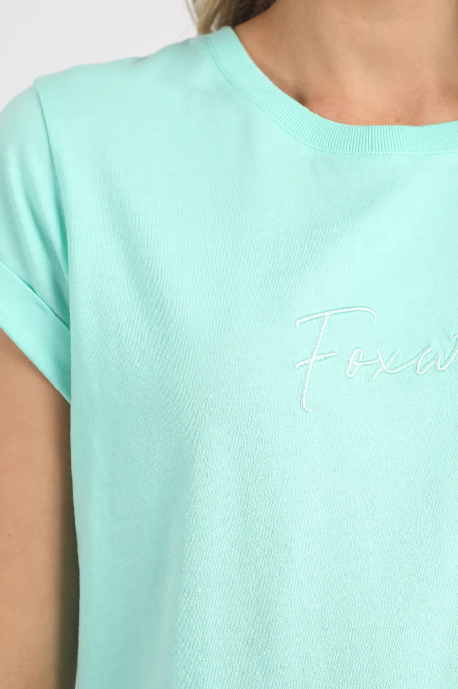 SIGNATURE TEE  NEON MINT