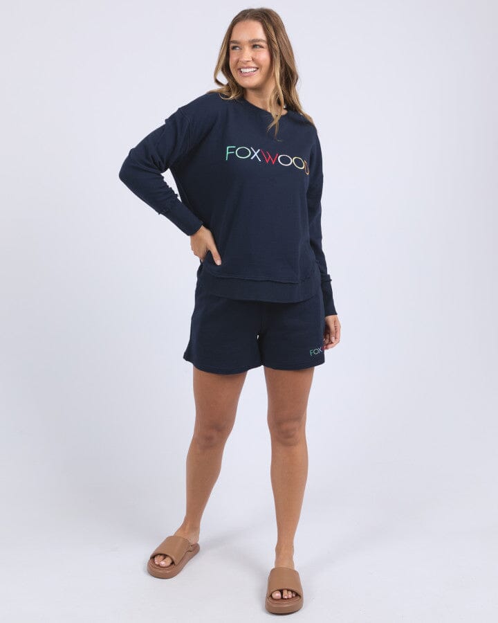 Simplified Confetti Crew Navy