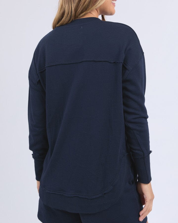 Simplified Confetti Crew Navy