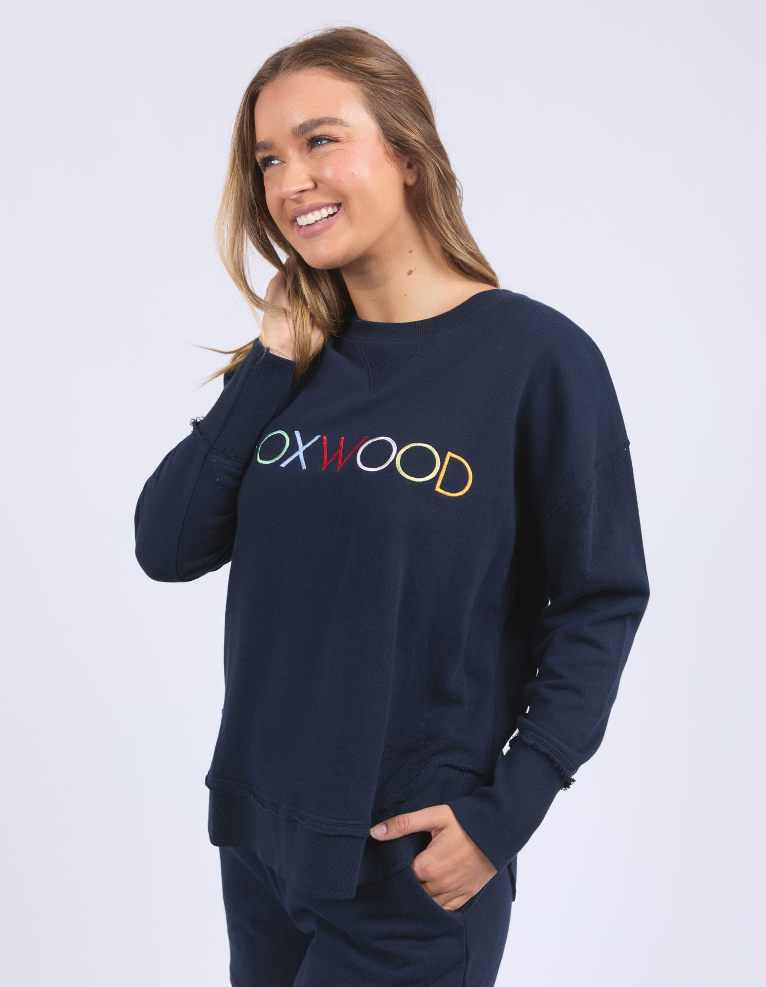 Simplified Confetti Crew Navy