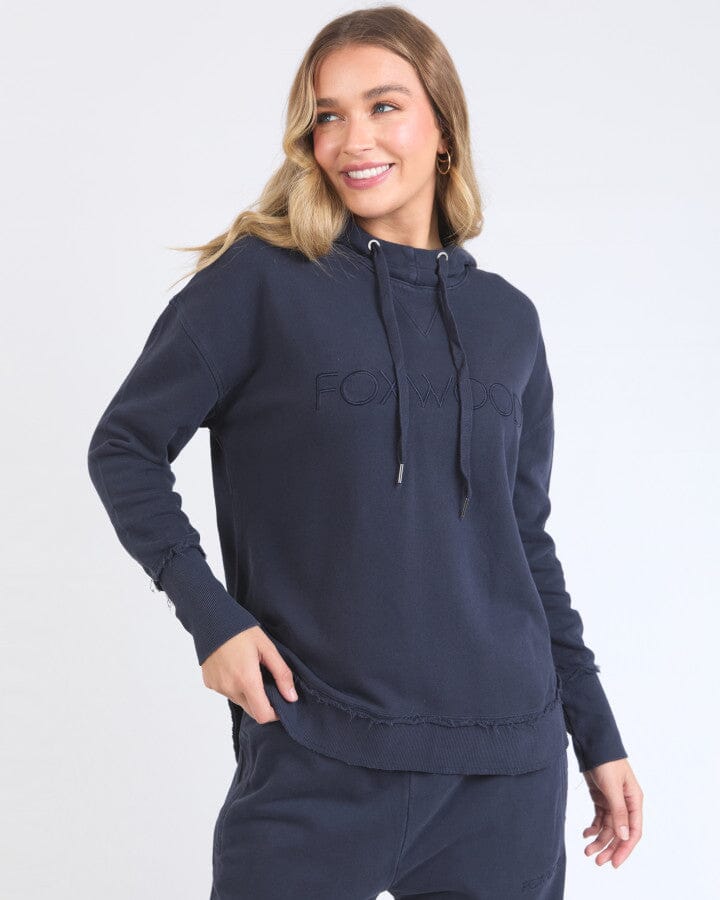 SIMPLIFIED HOODIE NAVY