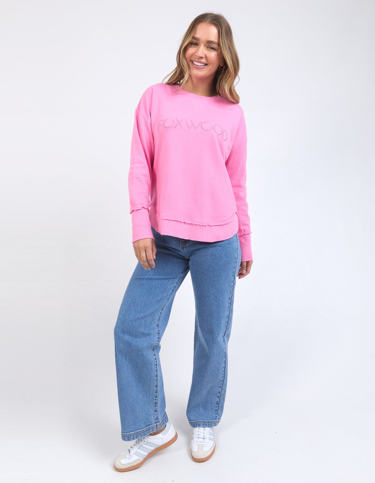 SIMPLIFIED METALLIC CREW  BUBBLEGUM