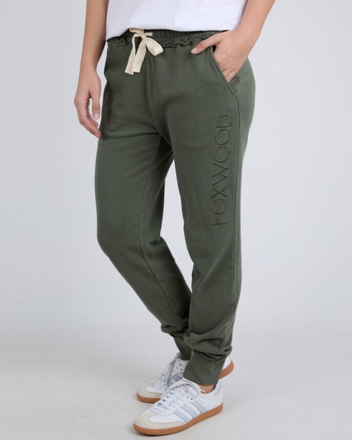 SIMPLIFIED TRACK  PANT KHAKI