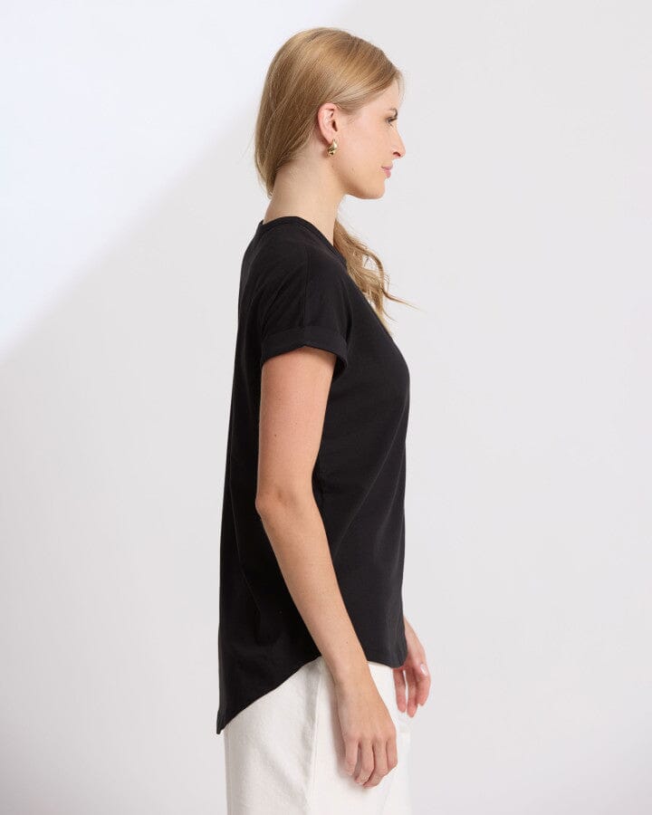 Soho Cuff Crew Black