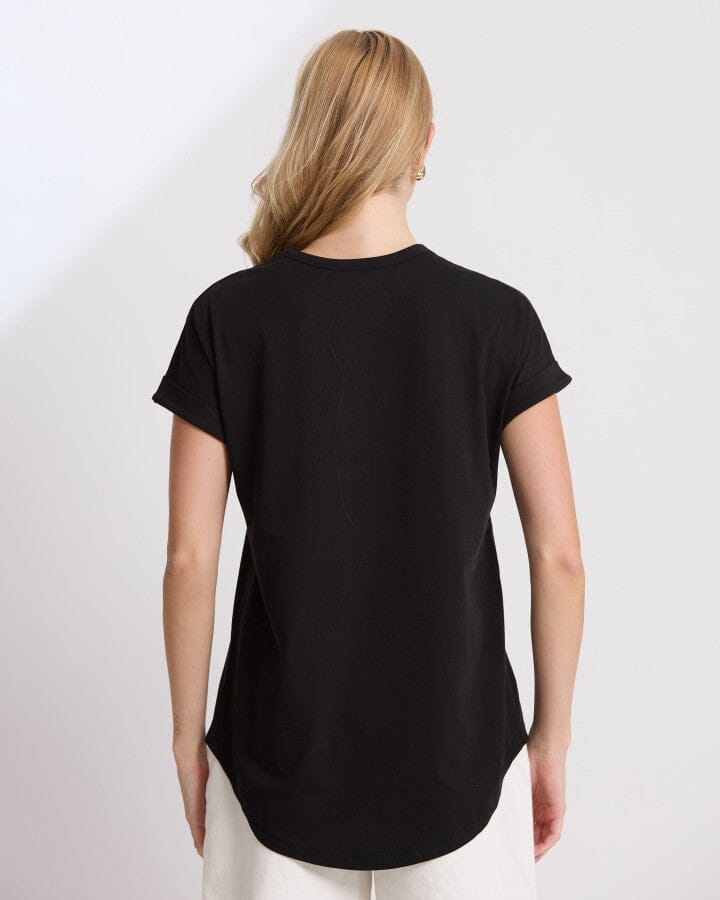 Soho Cuff Crew Black