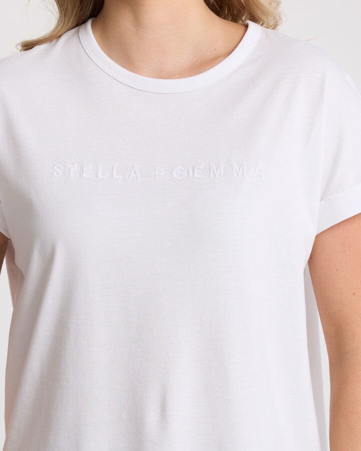 Soho Cuff Crew White