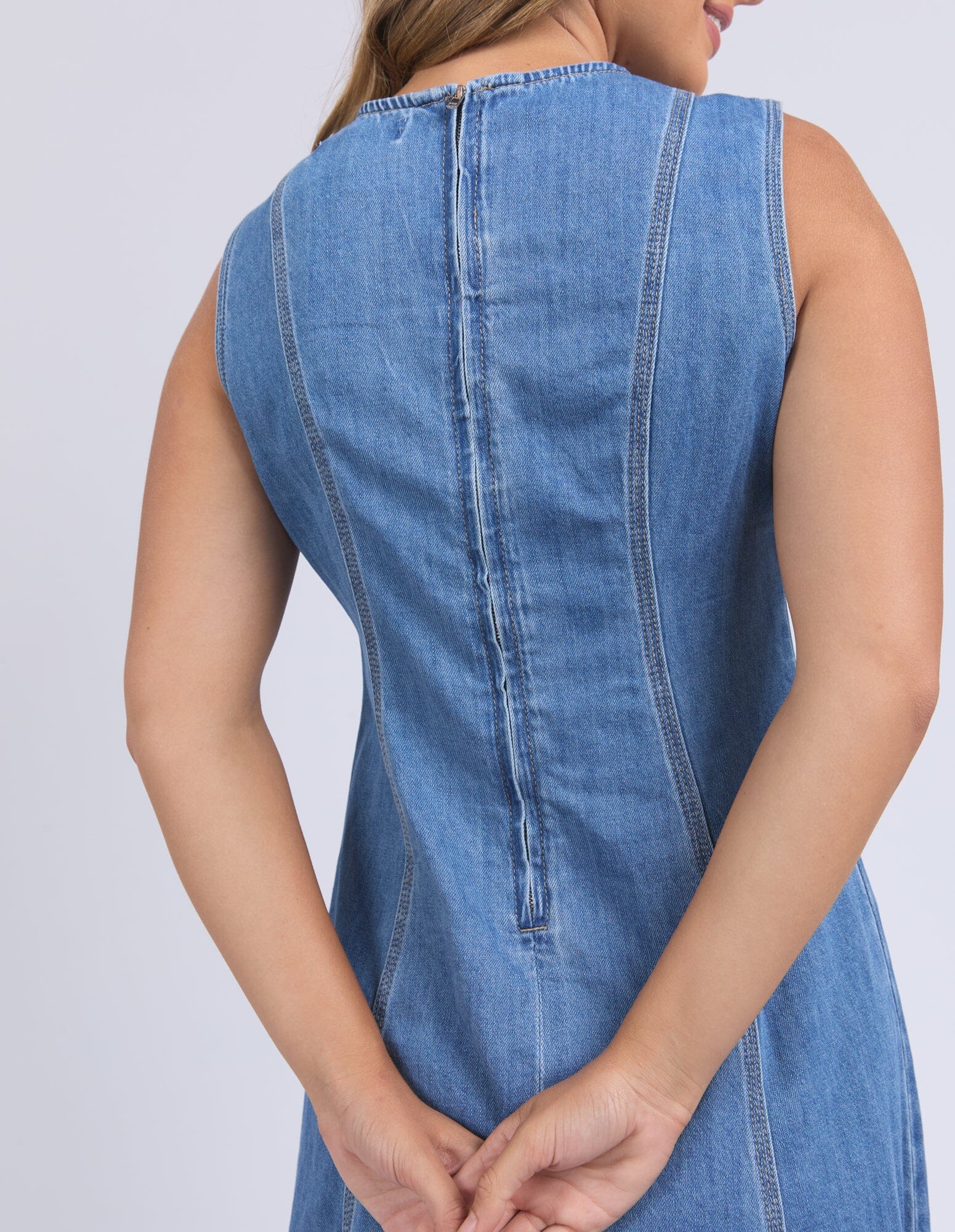 Solene Denim Dress