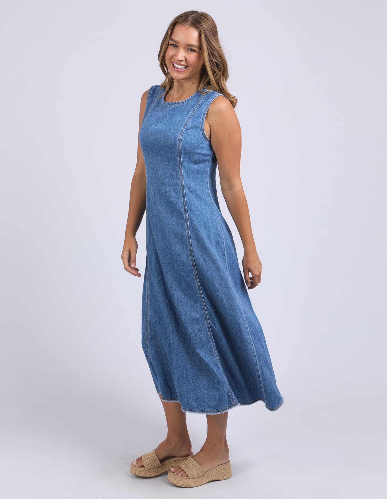 Solene Denim Dress