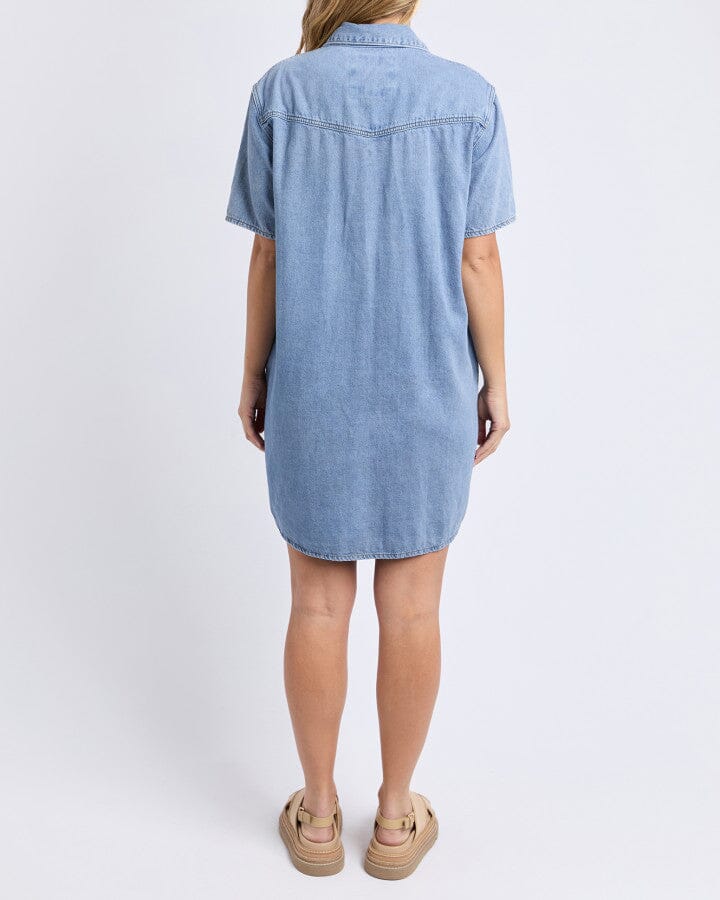 Sorcha Denim Dress Light Blue