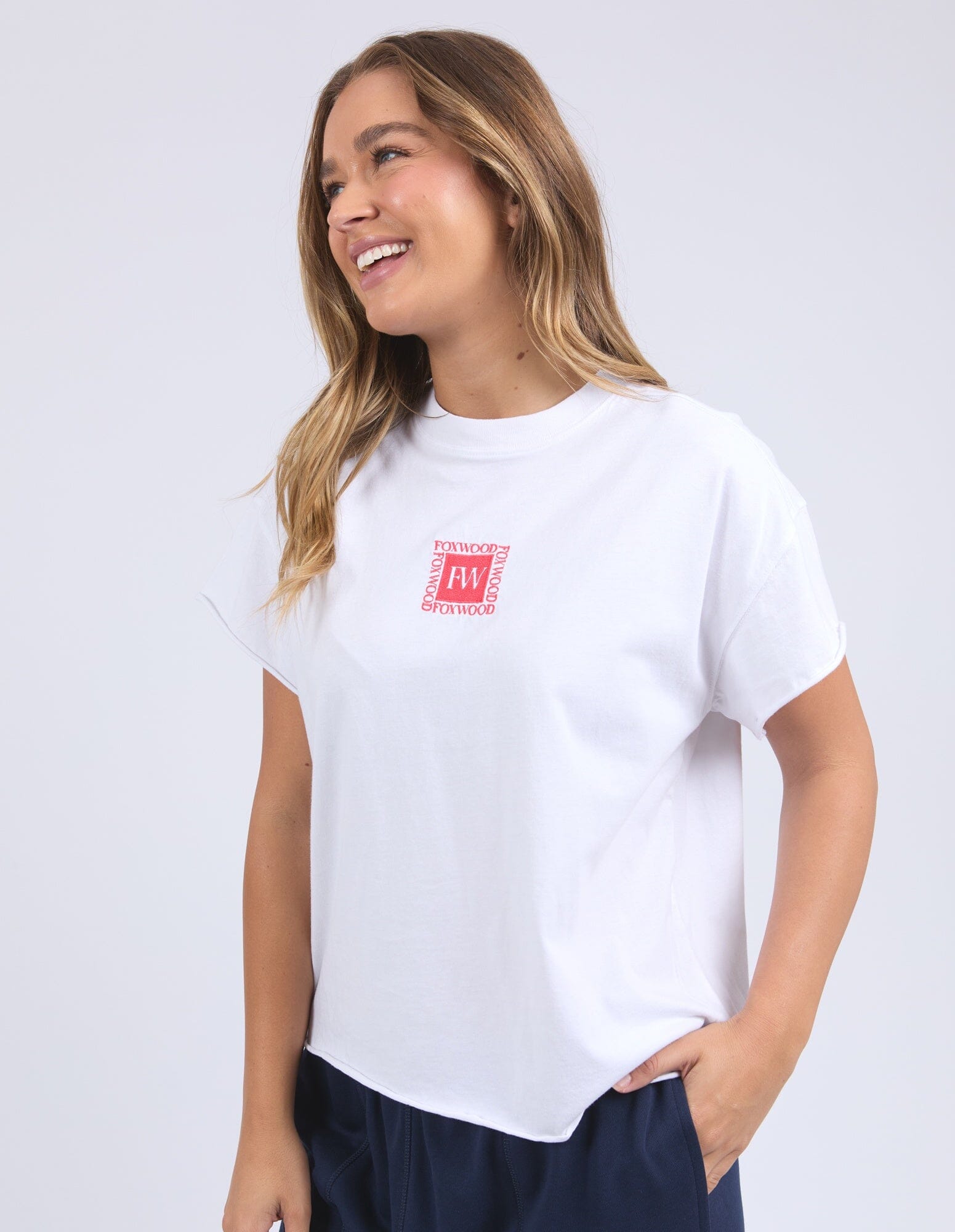 Stamp Tee White
