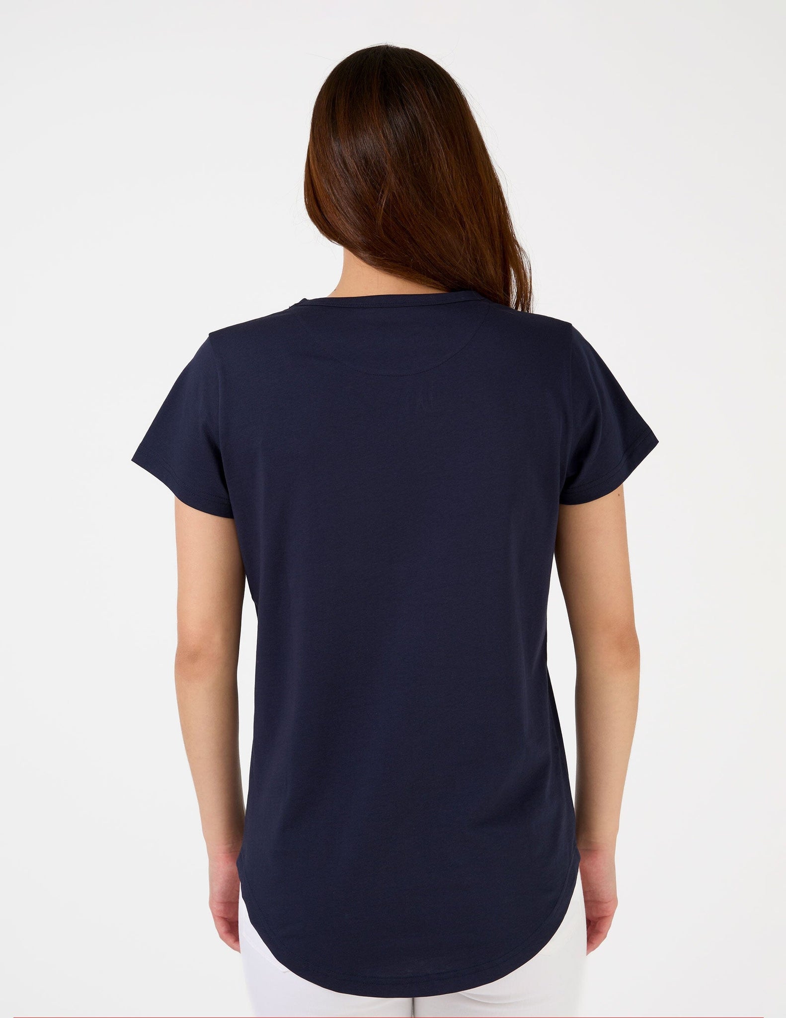 T Shirt Navy Icon Stripe