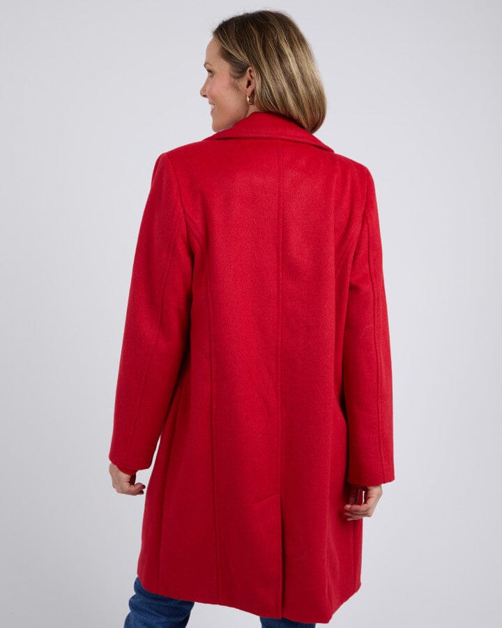 TAMSIN COAT POPPY