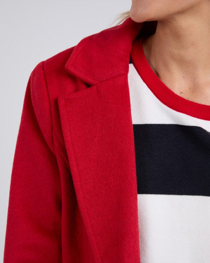 TAMSIN COAT POPPY