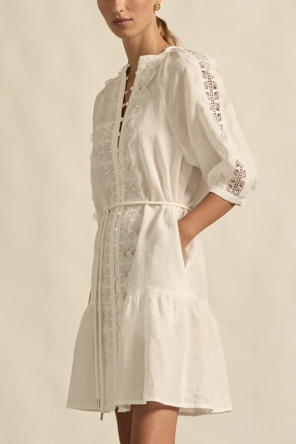 Unfurl Dress Porcelain