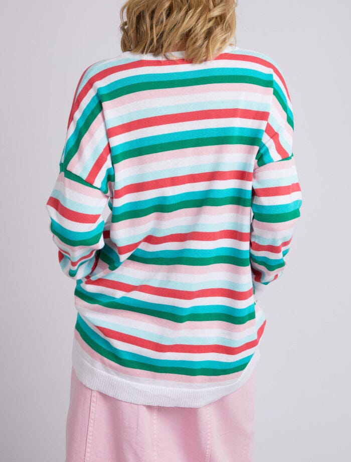 UNIVERSE KNIT MULTICOLOUR STRIPE