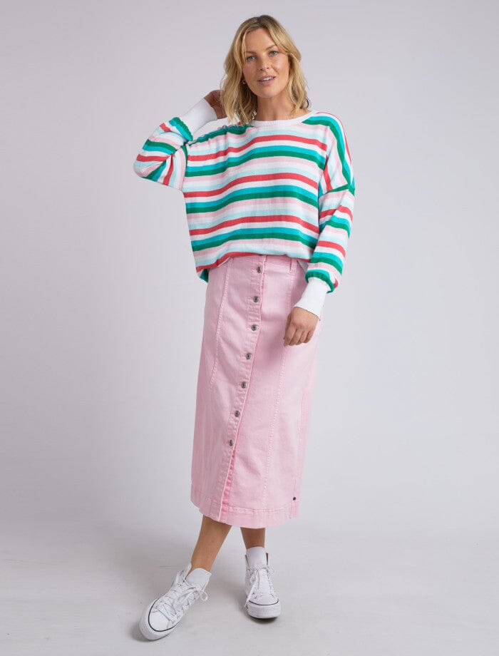 UNIVERSE KNIT MULTICOLOUR STRIPE