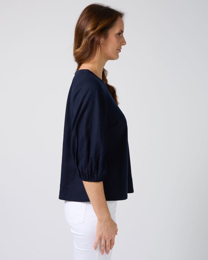 Ursula Blouse Hampton Blue